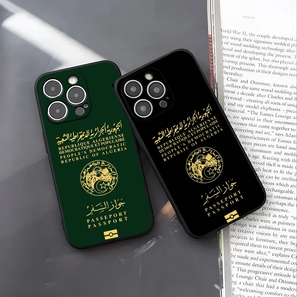 Travel Accessories Iphone - เคสโทรศัพท์ลายธงชาติแอลจีเรีย สำหรับ iPhone 17 16 15