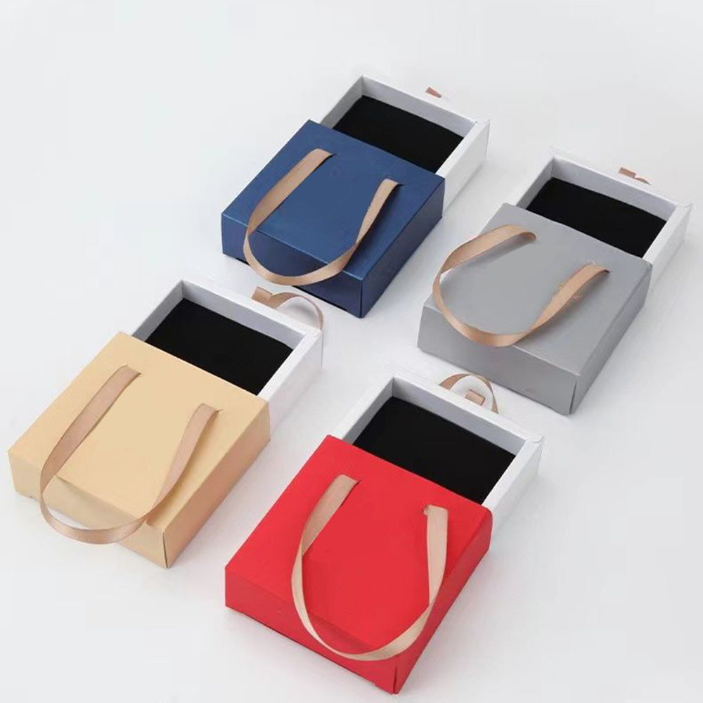 Travel Jewellery & Accessories Organiser - กล่องใส่เครื่องประดับแบบมีหูหิ้ว สำหรับงานแต่งงาน ใส่สร้อยข้อมือ แหวน ต่างหู สร้อยคอ