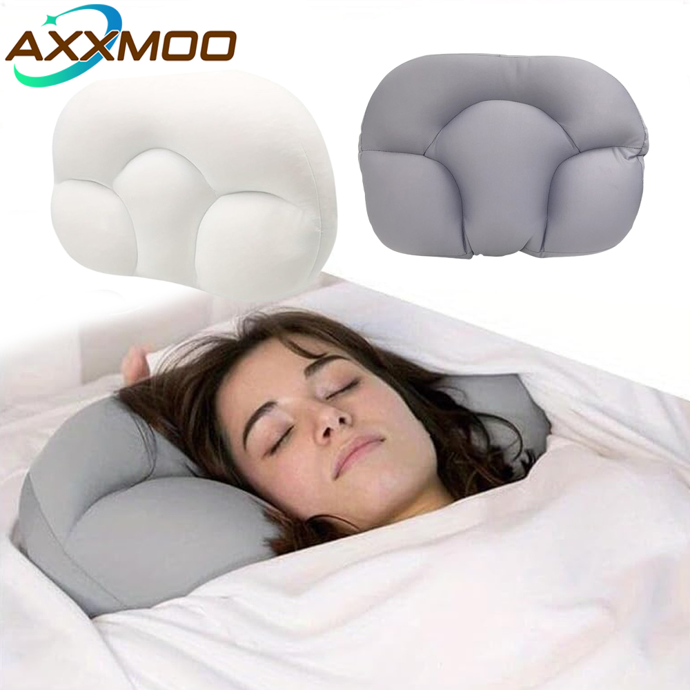 Neck Pillow Memory Foam - หมอนไข่หมอนสำหรับการนอนหลับรอบด้านนวดคอเบาะโฟมจำรูปรองนอนช่วยให้นอนหลับสุขภาพคอคอคอคอแก้ไข