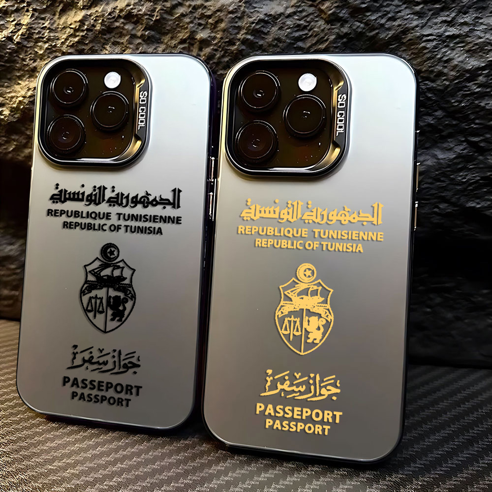 Travel Accessories Iphone - เคสโทรศัพท์ลายธงชาติตูนิเซีย สำหรับ iPhone 17 16e 16