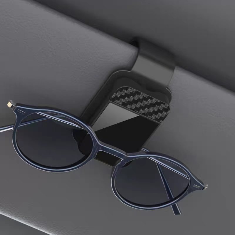 Travel Accessories Holder - ที่หนีบแว่นตาสำหรับรถยนต์สำหรับครอบครัว ที่เก็บแว่นกันแดด ที่วางแว่นตา ที่เก็บบัตร ที่เก็บตั๋ว อุปกรณ์จัดเก็บภายในรถยนต์
