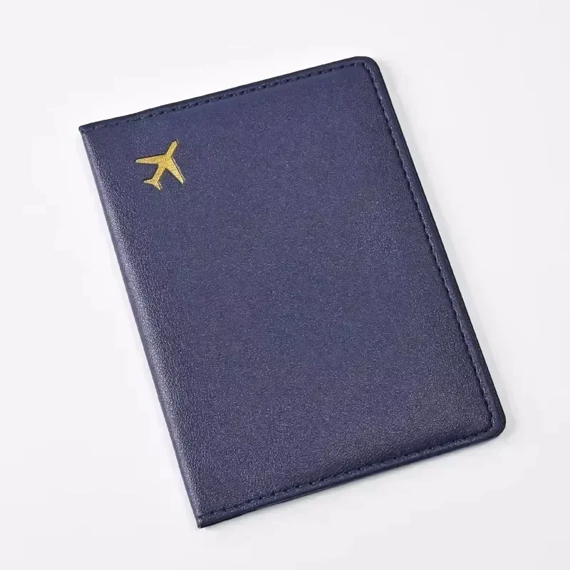 Travel Accessories Plane - ซองใส่พาสปอร์ต กระเป๋าใส่บัตร หนัง PU สำหรับผู้หญิง ผู้ชาย