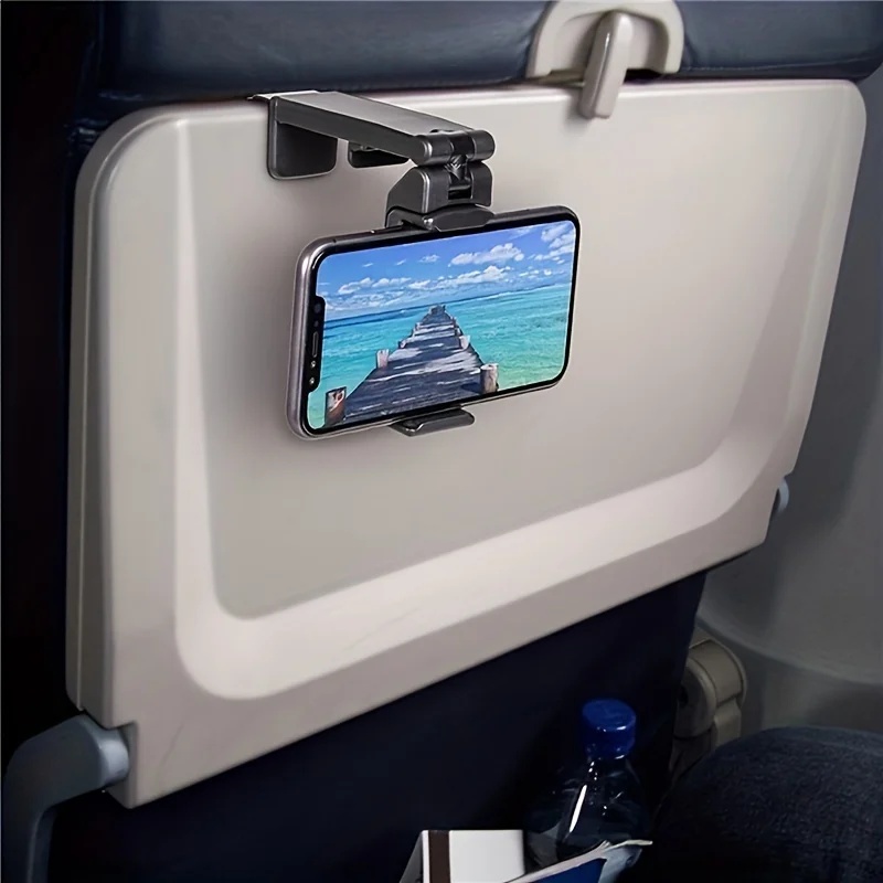 Phone Holder Airplane - ที่วางโทรศัพท์อเนกประสงค์สำหรับรถไฟความเร็วสูง, เครื่องบิน, ห้องครัว, โต๊ะทำงาน
