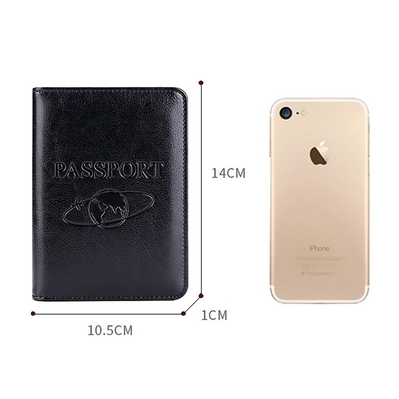 Unisex ปกหนังสือเดินทางหนังแท้ - Travel Accessories Rfid บทวิจารณ์และราคา