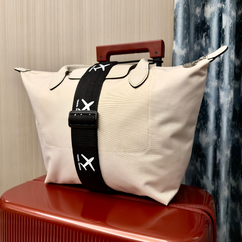 สายรัดกระเป๋าไนลอนพิมพ์ลายเครื - Travel Accessories Plane บทวิจารณ์และราคา