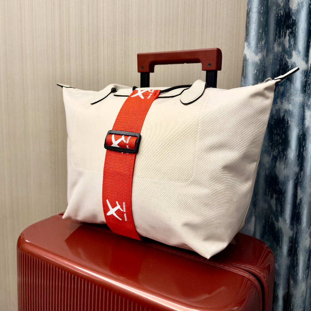 สายรัดกระเป๋าไนลอนพิมพ์ลายเครื - Travel Accessories Plane บทวิจารณ์และราคา