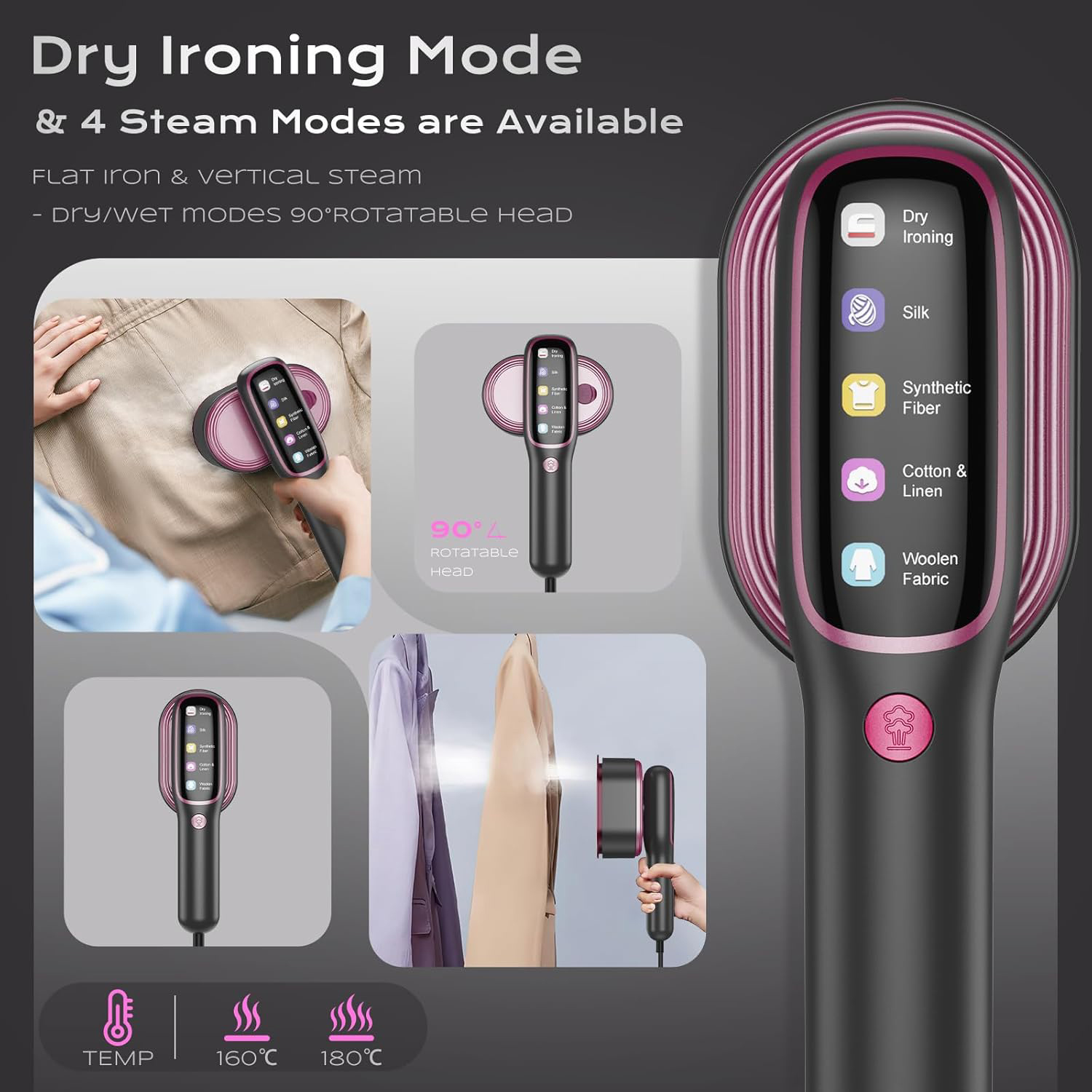 เตารีดไอน้ำแบบพกพาใหม่ปี 2026  - Mini Iron Travel บทวิจารณ์และราคา