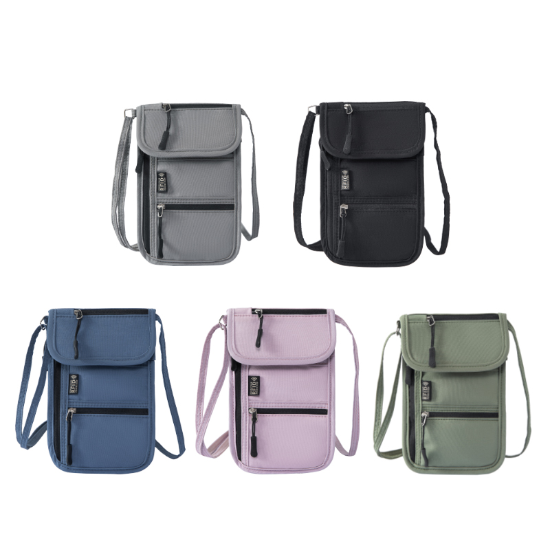 กระเป๋าคล้องคอแบบพกพา ป้องกัน  - Travel Accessories Rfid บทวิจารณ์และราคา