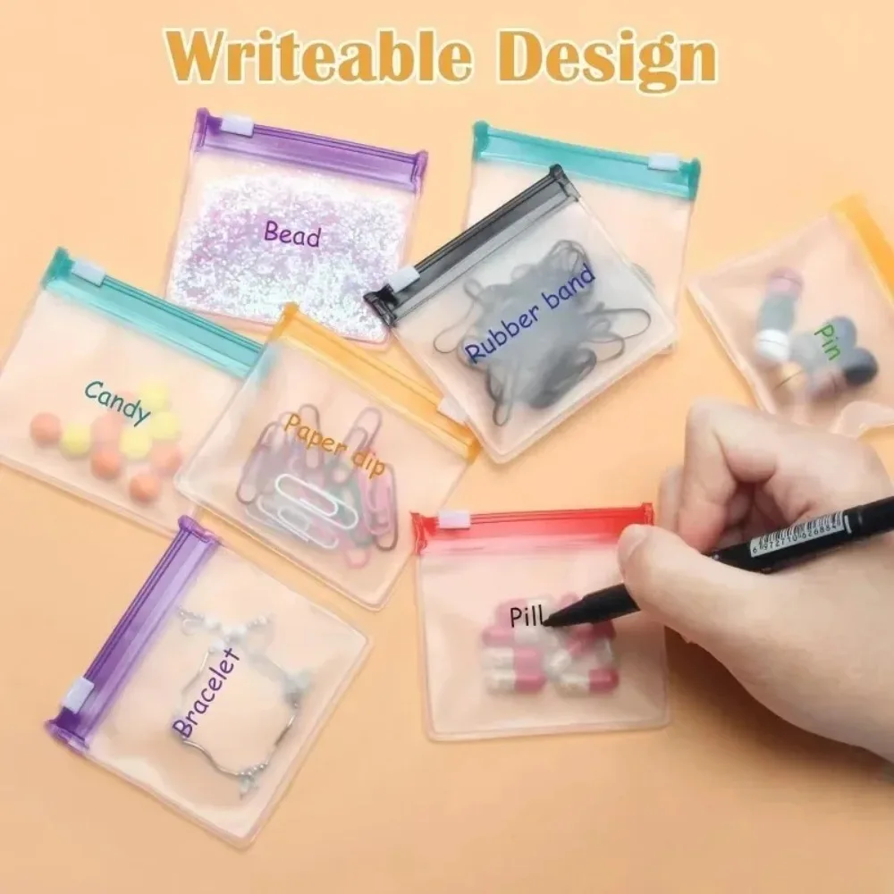 ถุงใส่ยาสีสันสดใสขนาดเล็ก ถุงซ - Travel Ziplock Bags บทวิจารณ์และราคา