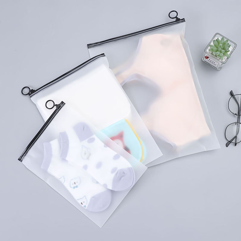 500 ชิ้น/ล็อต Frosted กระเป๋าซ - Travel Ziplock Bags บทวิจารณ์และราคา