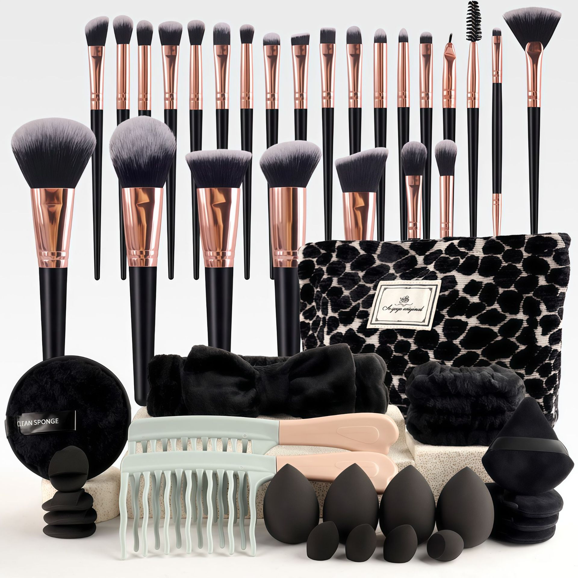 ชุดแปรงแต่งหน้าสไตล์หรูหรา ชุด - Travel Accessories Kit บทวิจารณ์และราคา