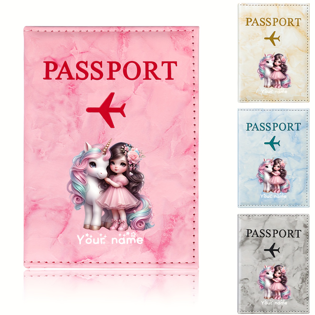 ที่ใส่หนังสือเดินทางลายยูนิคอร - Travel Accessories Plane บทวิจารณ์และราคา