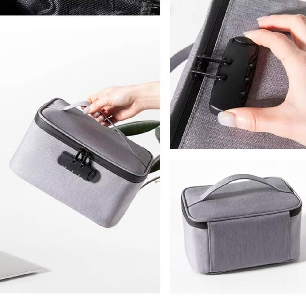 กระเป๋าผ้าอ็อกซ์ฟอร์ดพร้อมรหัส - Travel Ziplock Bags บทวิจารณ์และราคา