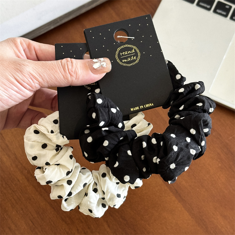 11 ซม./14 ซม.Dot ผ้า Scrunchie - Travel Accessories Gifts For Women บทวิจารณ์และราคา