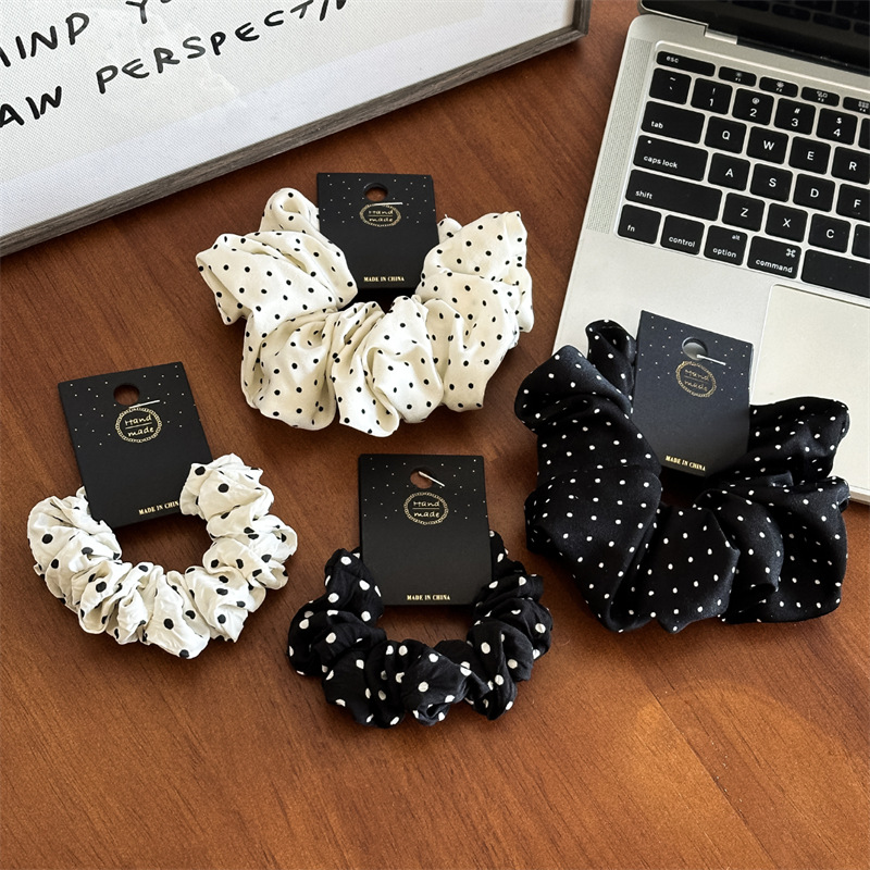 11 ซม./14 ซม.Dot ผ้า Scrunchie - Travel Accessories Gifts For Women บทวิจารณ์และราคา