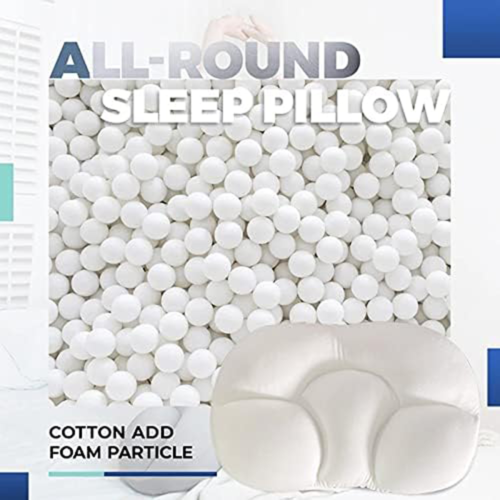 หมอนไข่หมอนสำหรับการนอนหลับรอบ - Neck Pillow Memory Foam บทวิจารณ์และราคา