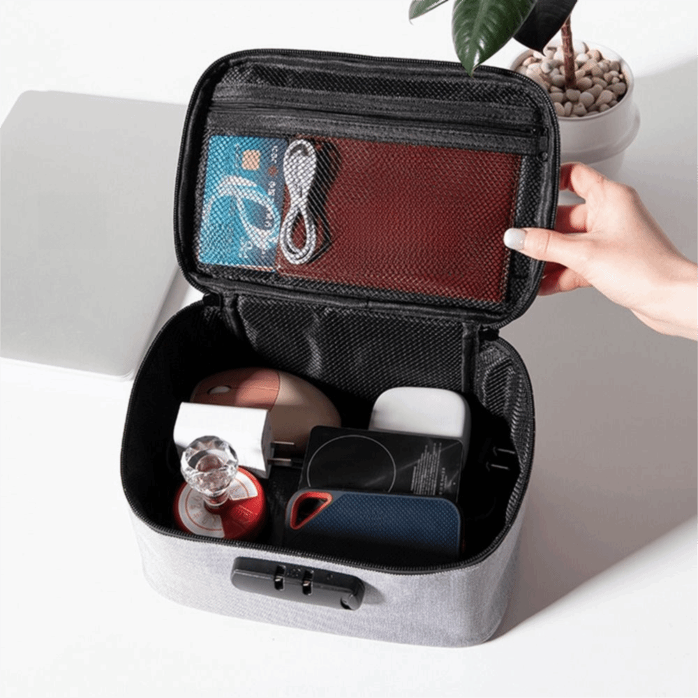 กระเป๋าผ้าอ๊อกซ์ฟอร์ดแบบมีรหัส - Travel Ziplock Bags บทวิจารณ์และราคา