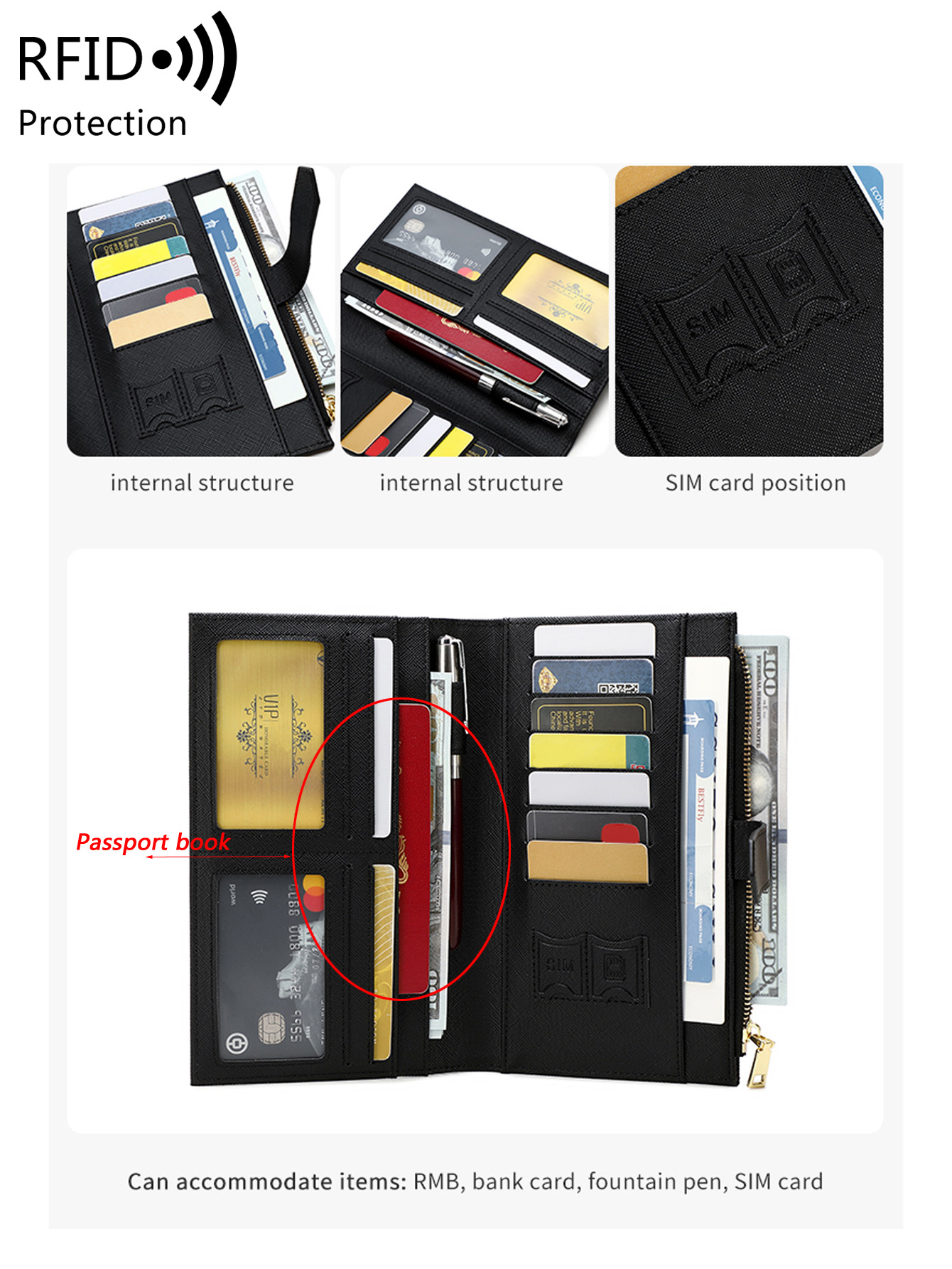 กระเป๋าใส่พาสปอร์ตหนัง PU ลายเ - Travel Accessories Plane บทวิจารณ์และราคา