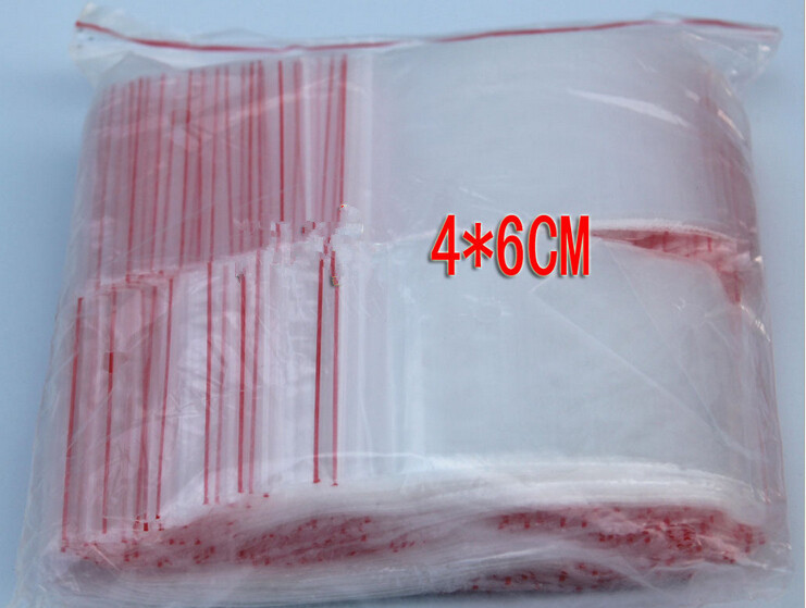 1000 ชิ้น 4x6 เซนติเมตร pe โปร - Travel Ziplock Bags บทวิจารณ์และราคา