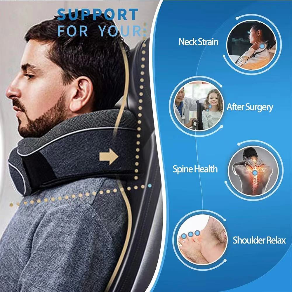 หมอนรองคอโฟมจำรูปหมอนรองคอกระเ - Neck Pillow Memory Foam บทวิจารณ์และราคา