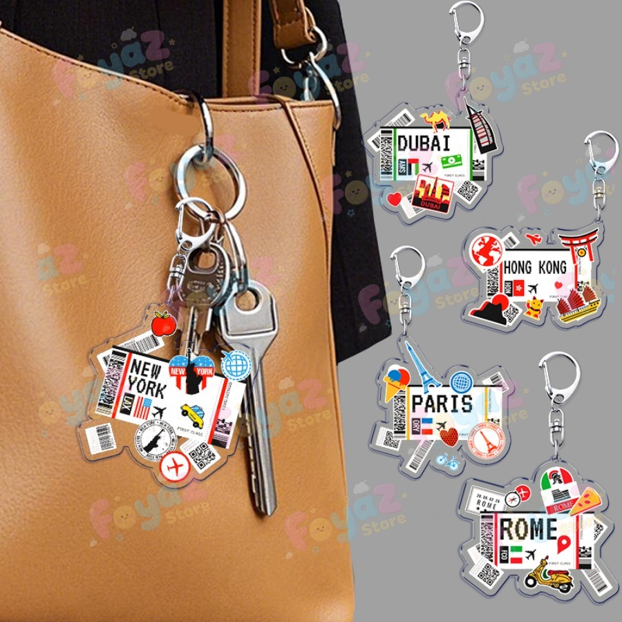 พวงกุญแจเครื่องบินสไตล์เรโทร ข - Travel Accessories Plane บทวิจารณ์และราคา