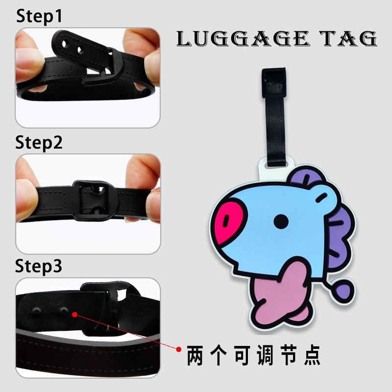 พวงกุญแจการ์ตูน BT21 น่ารัก สไ - Travel Accessories Kit บทวิจารณ์และราคา