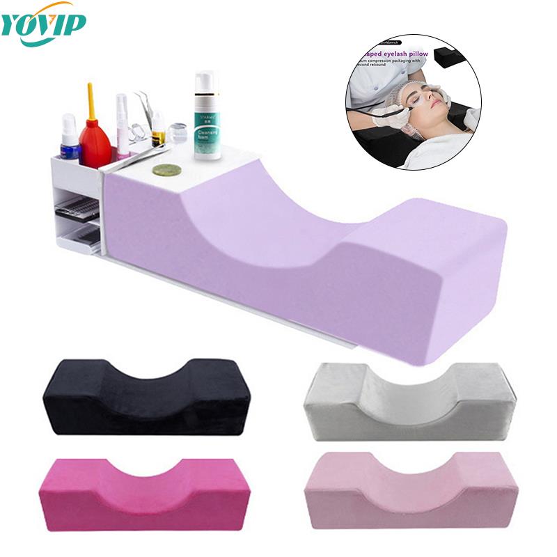 หมอนรองคอสำหรับขนตาปลอมหมอนตัว - Neck Pillow Memory Foam บทวิจารณ์และราคา