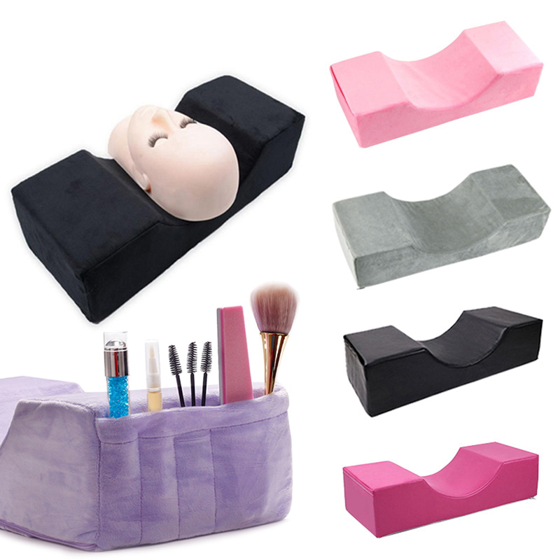หมอนรองคอสำหรับขนตาปลอมหมอนตัว - Neck Pillow Memory Foam บทวิจารณ์และราคา