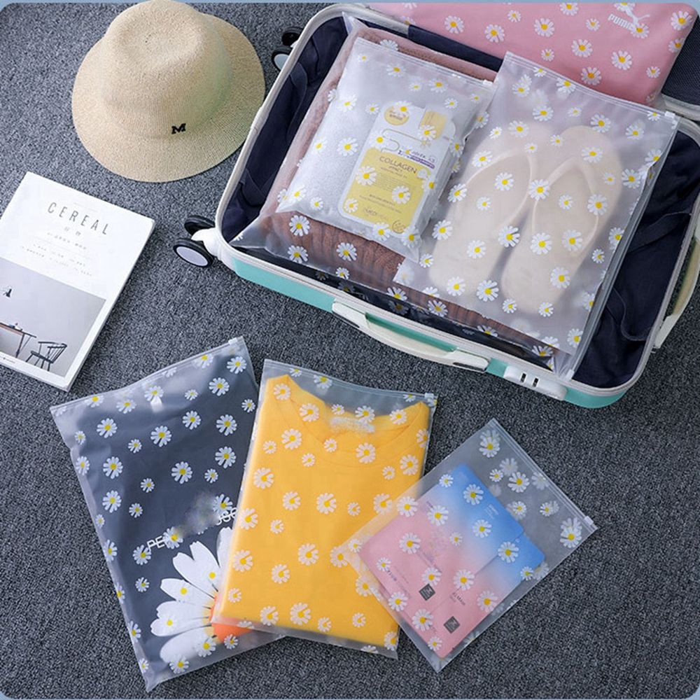 กระเป๋าใส่เครื่องสำอางแบบพกพา1 - Travel Ziplock Bags บทวิจารณ์และราคา