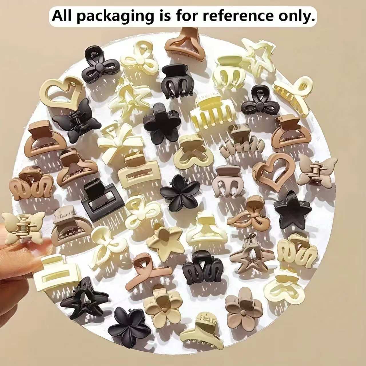 10/20/30 ชิ้น คลิปหนีบผมสีเบจแ - Travel Accessories Gifts For Women บทวิจารณ์และราคา