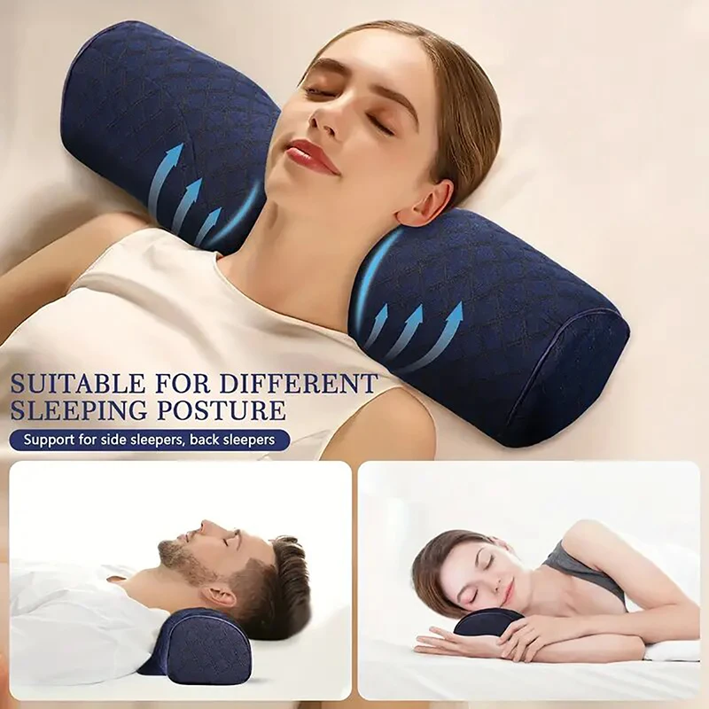 บรรเทาอาการปวดคอ หมอนรองคอ หมอ - Neck Pillow Memory Foam บทวิจารณ์และราคา