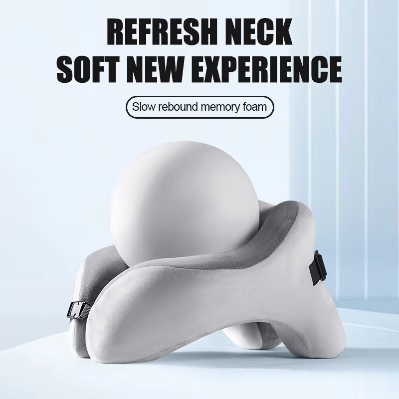 หมอนรองคอรูปตัวยูทำจากเมมโมรี่ - Neck Pillow Memory Foam บทวิจารณ์และราคา