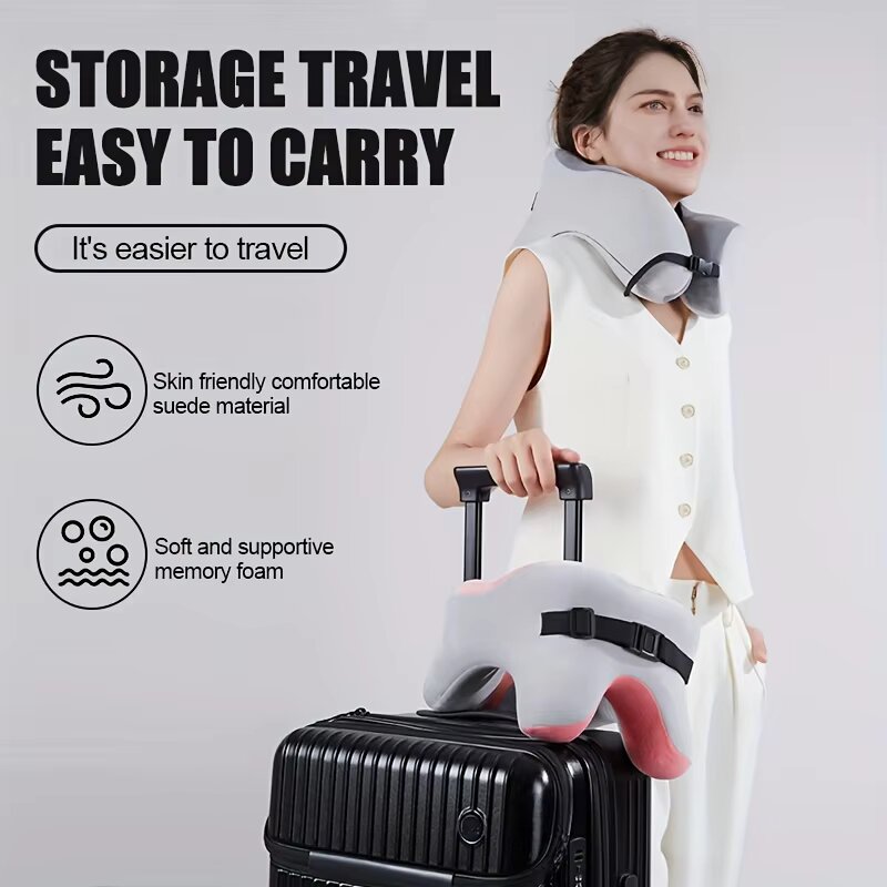หมอนรองคอรูปตัวยูทำจากเมมโมรี่ - Neck Pillow Memory Foam บทวิจารณ์และราคา