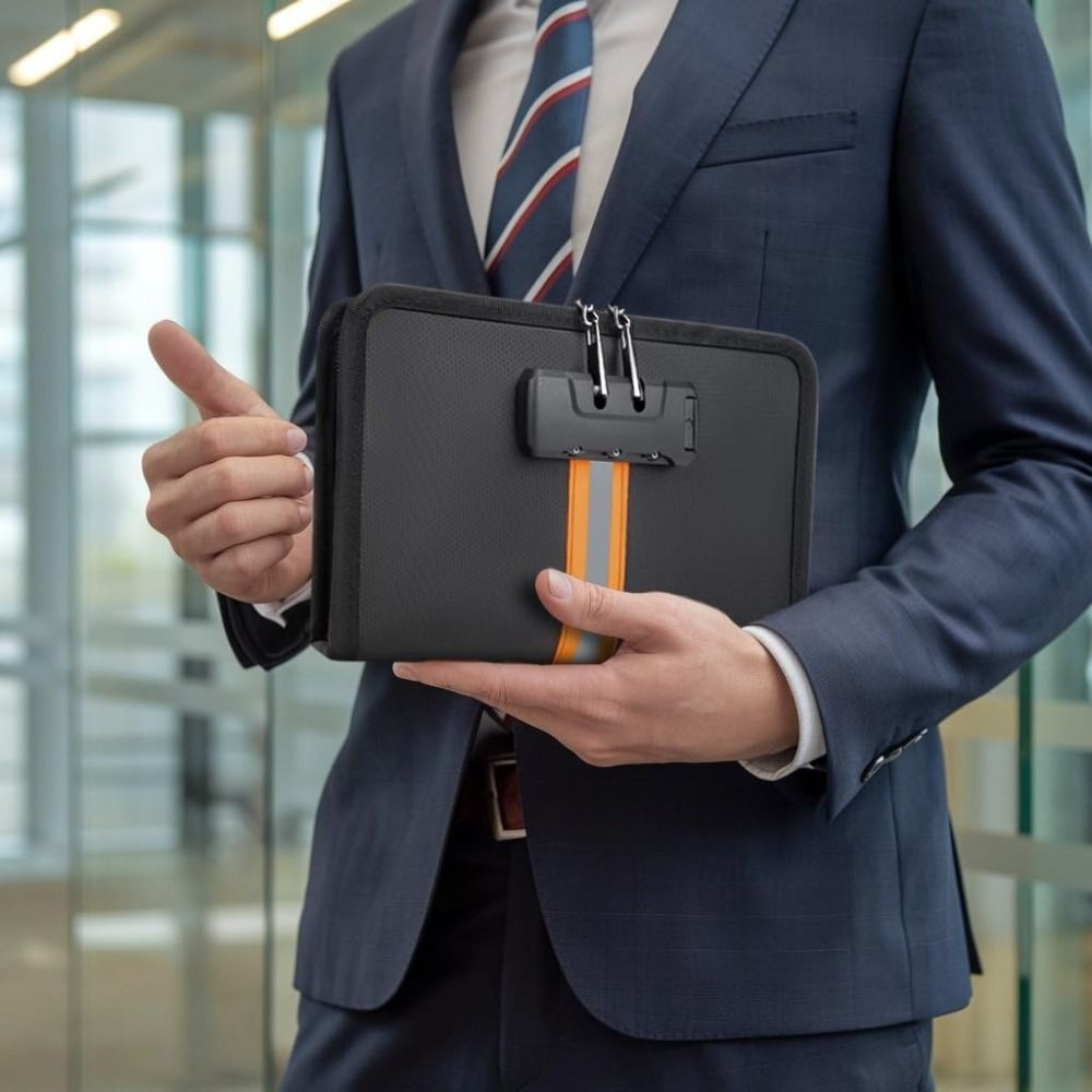กระเป๋าเงินทนไฟพร้อมรหัสล็อค ก - Travel Ziplock Bags บทวิจารณ์และราคา