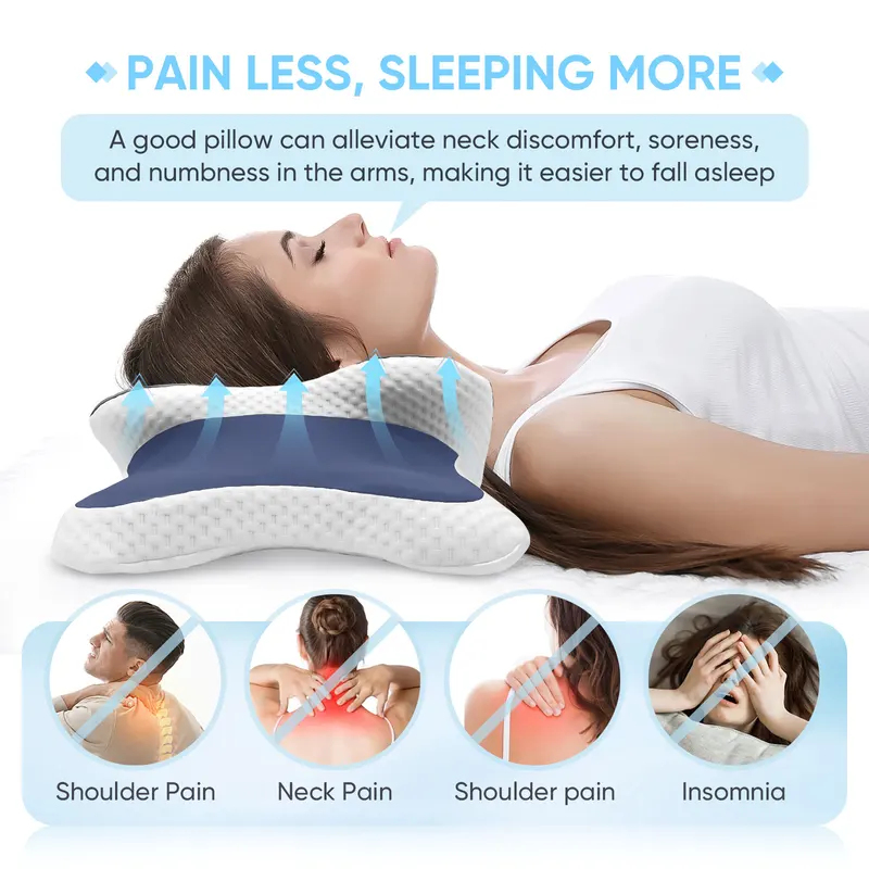 หมอนเมมโมรี่โฟม หมอนรองคอ บรรเ - Neck Pillow Memory Foam บทวิจารณ์และราคา