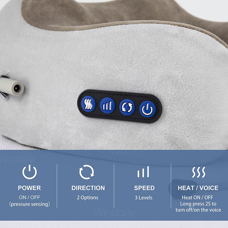 เครื่องนวดคอไฟฟ้า ปี 2025 ระบบ - Neck Pillow Memory Foam บทวิจารณ์และราคา