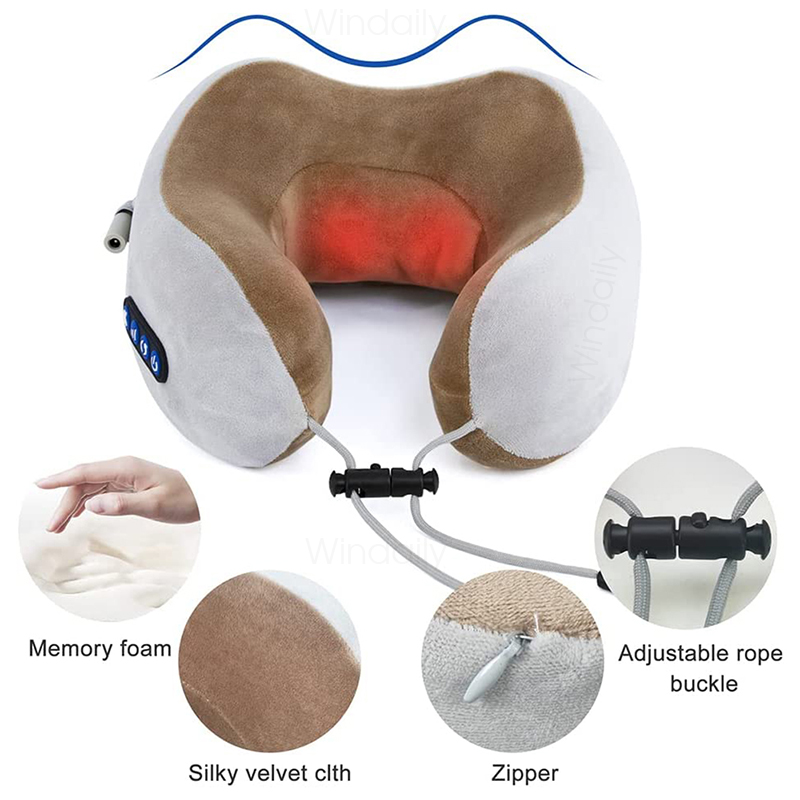 เครื่องนวดคอไฟฟ้า ปี 2025 ระบบ - Neck Pillow Memory Foam บทวิจารณ์และราคา