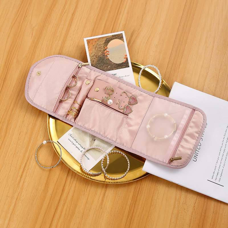 ม้วนเครื่องประดับแบบพับได้ สะด - Travel Jewellery & Accessories Organiser บทวิจารณ์และราคา