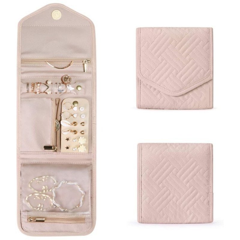 ม้วนเครื่องประดับแบบพับได้ สะด - Travel Jewellery & Accessories Organiser บทวิจารณ์และราคา