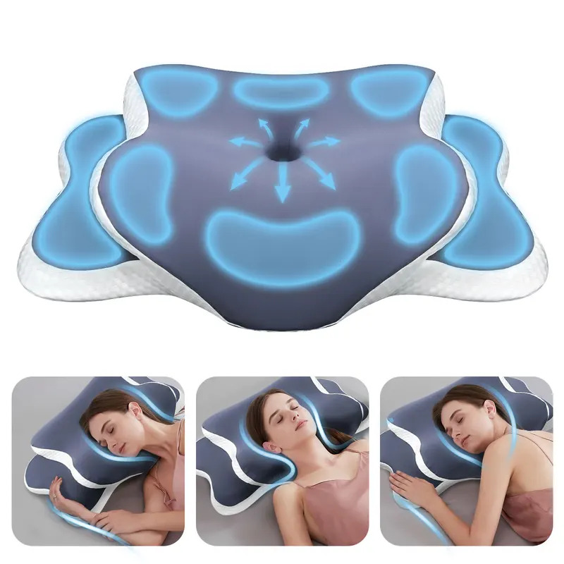 หมอนเมมโมรี่โฟม หมอนรองคอ บรรเ - Neck Pillow Memory Foam บทวิจารณ์และราคา