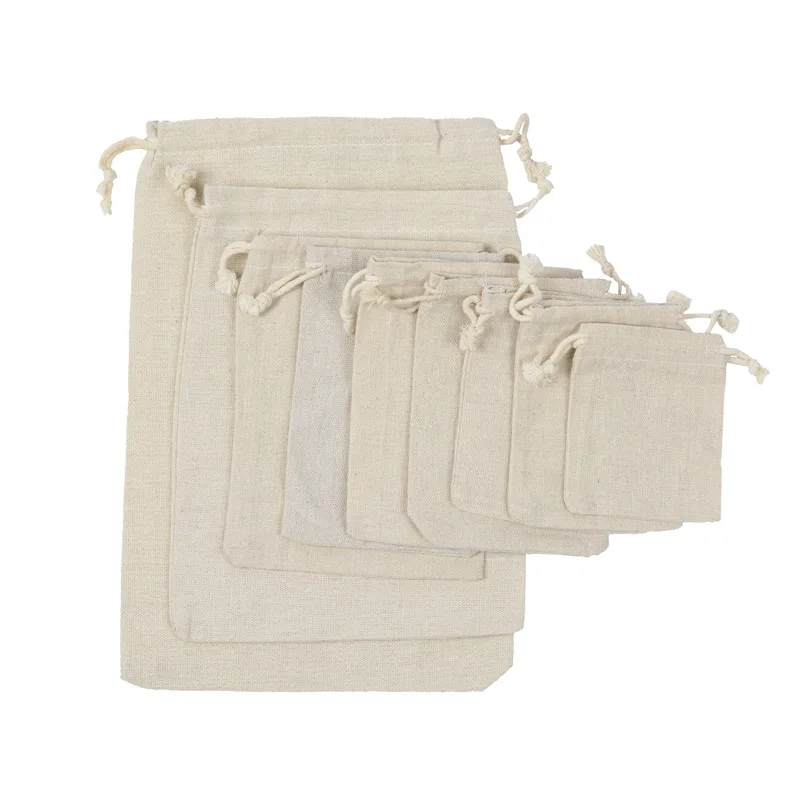 Travel Drawstring ผ้าฝ้ายผ้าลิ - Travel Jewellery & Accessories Organiser บทวิจารณ์และราคา