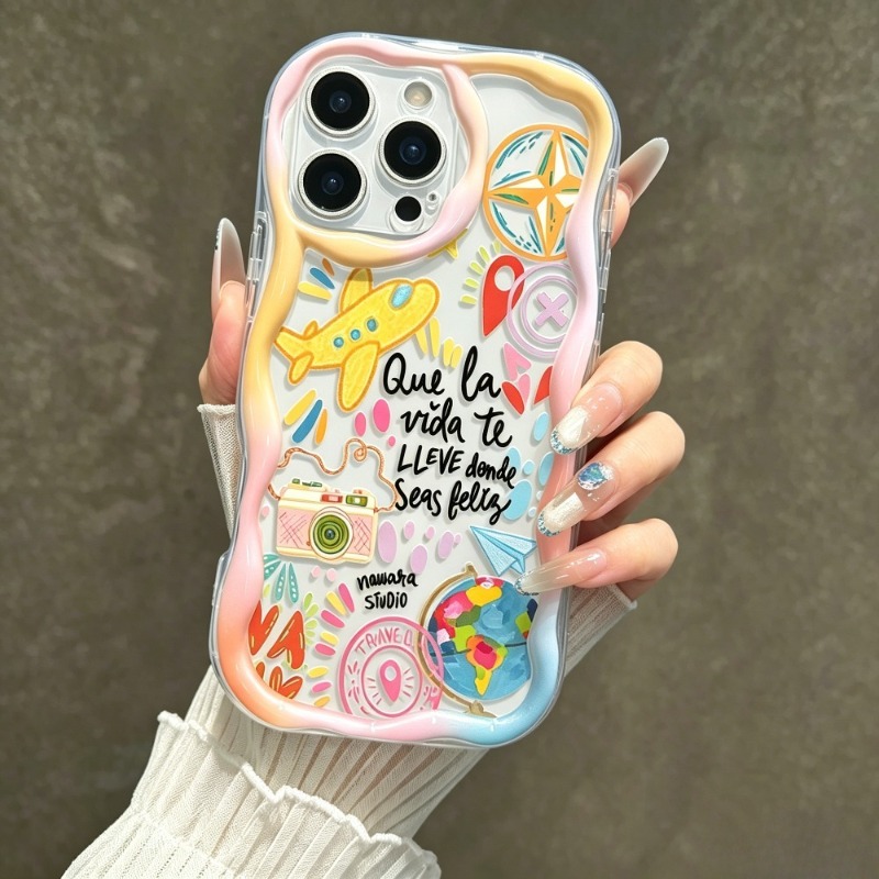 เคสโทรศัพท์ลายกราฟฟิตี้รูปเครื - Travel Accessories Iphone บทวิจารณ์และราคา