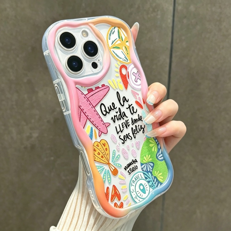 เคสโทรศัพท์ลายกราฟฟิตี้รูปเครื - Travel Accessories Iphone บทวิจารณ์และราคา