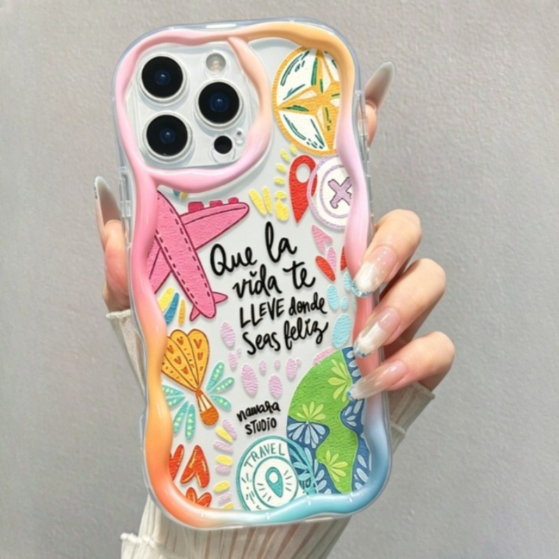 เคสโทรศัพท์ลายกราฟฟิตี้รูปเครื - Travel Accessories Iphone บทวิจารณ์และราคา
