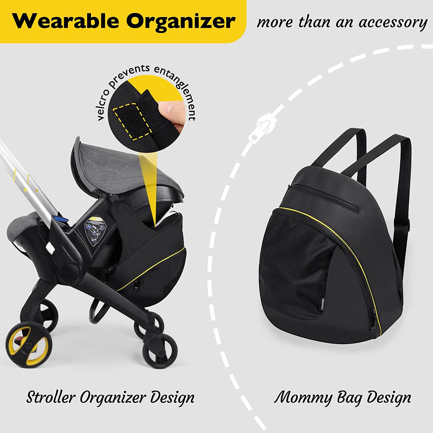 รถเข็นเด็กกระเป๋าเก็บรถเด็กที่ - Travel Accessories For 3 Year Old บทวิจารณ์และราคา