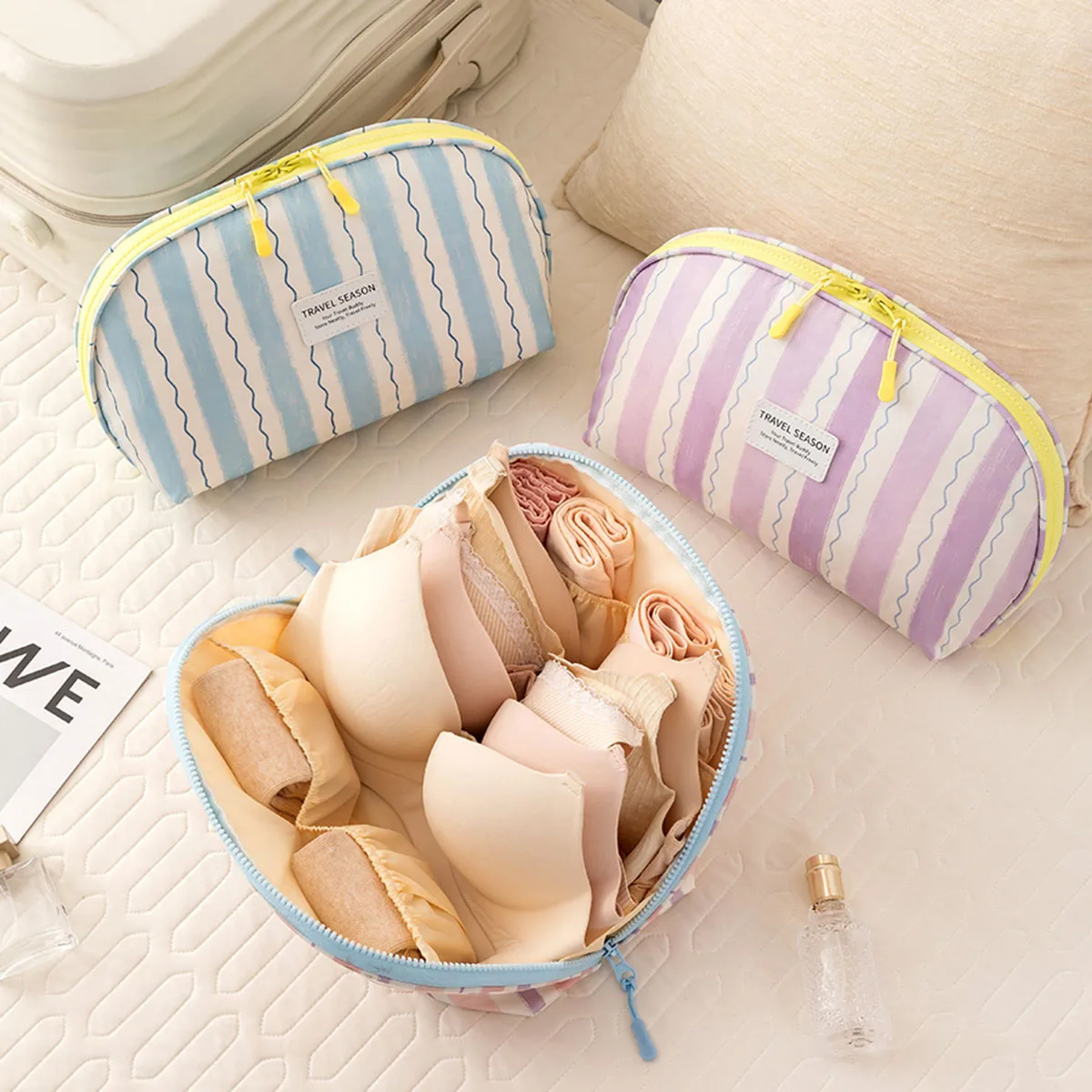 กระเป๋าเก็บชุดชั้นในแบบพกพาอเน - Travel Accessories Holder บทวิจารณ์และราคา
