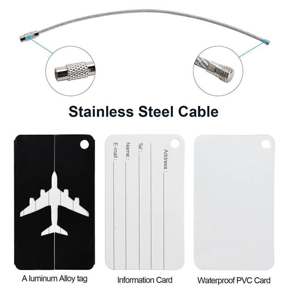 ป้ายกระเป๋าถือเดินทางกระเป๋าเด - Travel Accessories Plane บทวิจารณ์และราคา