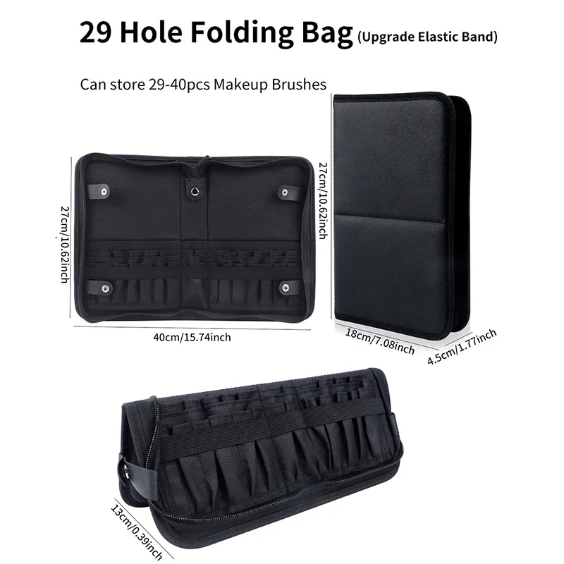 29/23 หลุมแปรงแต่งหน้าแบบพับได - Travel Accessories Holder บทวิจารณ์และราคา
