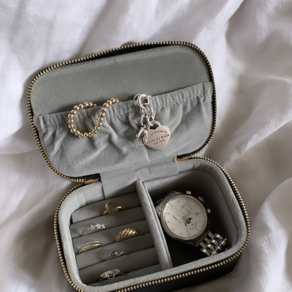 กล่องใส่เครื่องประดับส่วนบุคคล - Travel Jewellery & Accessories Organiser บทวิจารณ์และราคา