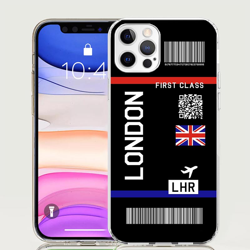 เคสโทรศัพท์ลายบาร์โค้ดตั๋วเครื - Travel Accessories Iphone บทวิจารณ์และราคา